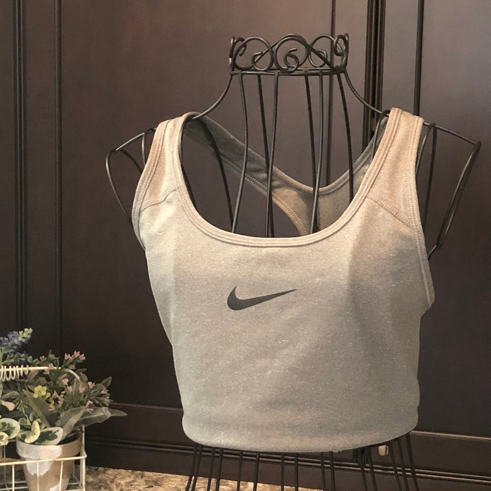 Nike Dri-Fit Sports Bra in Carbon Heather NWOT